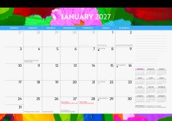 Alternative view of Anna Blatman 2027 Desk Pad