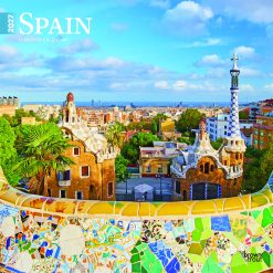 Spain 2027 Square Wall Calendar