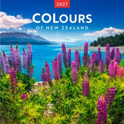Colours of New Zealand 2027 Square Wall Calendar