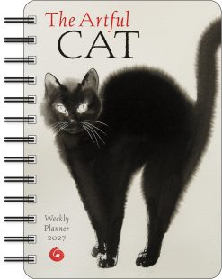 Alternative view of The Artful Cat 2027 Weekly Planner Diary