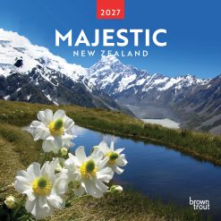 Majestic New Zealand 2027 Square Wall Calendar