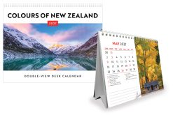 Colours of New Zealand 2027 Double View Desk Easel Calendar