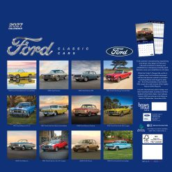 Alternative view of Classic Ford Cars 2027 Square Wall Calendar