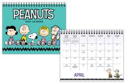 PEANUTS 2027 Monthly Easel Desk Calendar