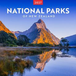 National Parks of New Zealand 2027 Square Wall Calendar