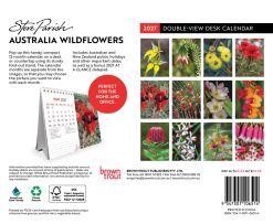 Alternative view of Australian Wildflowers - Steve Parish 2027 Double View Desk Easel