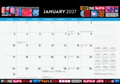 Alternative view of Morning Song 2027 Desk Pad