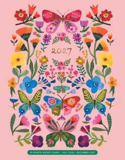 Butterfly Blooms 2027 Diary