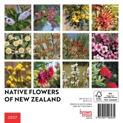 Alternative view of New Zealand Native Flowers 2027 Mini
