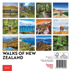 Alternative view of Walks of New Zealand 2027 Mini