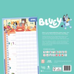 Alternative view of Bluey Family Planner 2027 Square