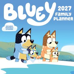 Bluey Family Planner 2027 Square