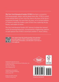 Alternative view of New York Botanical Garden 2027 Planner