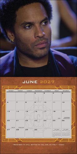 Hunger Games 2027 Square Wall Calendar - Image 4