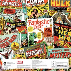 Alternative view of Marvel Comics Memory Album 2027 Square Wall Calendar