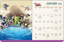 Alternative view of Legend of Zelda 16-Month 2026-2027 Weekly/Monthly Planner