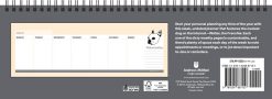 Walter Geoffrey Undated Weekly Desk Pad
