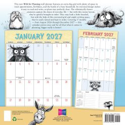 Alternative view of Wild for Planning Big Grid Calendar 2027 Square