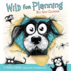 Wild for Planning Big Grid Calendar 2027 Square