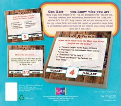 Alternative view of Daily Gen X Trivia 2027 Boxed