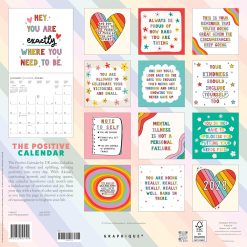 Alternative view of The Positive Calendar 2027 Square