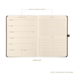 Alternative view of Sage 6 x 8 Fabric Bound 2027 Planner