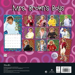 Alternative view of Mrs Browns Boys 2027 Square Wall Calendar