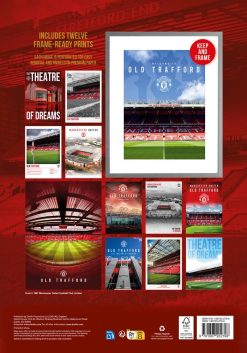 Alternative view of Manchester United FC 2027 A3 Deluxe Wall Calendar