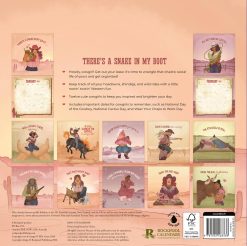 Alternative view of There's a Snake in My Boot 2027 Square Wall Calendar