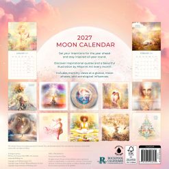 Alternative view of Moon 2027 Square Wall Calendar