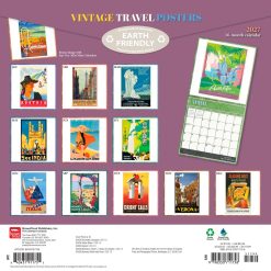 Alternative view of Vintage Travel Posters 2027 Square