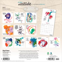 Alternative view of All About Attitude 2027 Square Wrap Brush Dance
