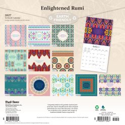 Alternative view of Enlightened Rumi 2027 Square Brush Dance