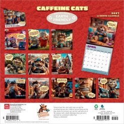 Alternative view of Caffeine Cats 2027 Square