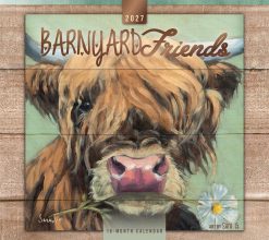 Barnyard Friends 2027 Linen Env Brush Dance FOIL