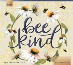 Bee Kind 2027 Linen Env Brush Dance FOIL