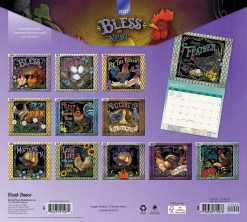 Alternative view of Bless This Nest 2027 Linen Env Brush Dance FOIL