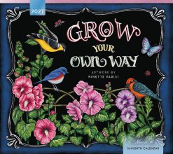 Grow Your Own Way 2027 Linen Env Brush Dance FOIL