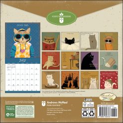 Alternative view of Year of Snarky Cats 2027 Square