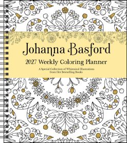 Johanna Basford 2027 Weekly Coloring Planner