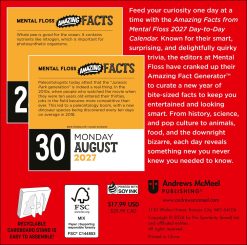 Alternative view of Amazing Facts from Mental Floss 2027 Boxed