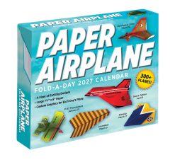 Paper Airplane 2027 Fold-A-Day Boxed