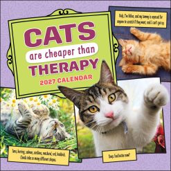Cats Are Cheaper Than Therapy 2027 Square