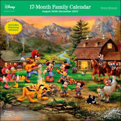 Disney Dreams by Thomas Kinkade 17-Month 2026-2027 Family Square