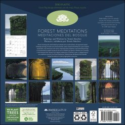 Alternative view of Forest Meditations 2027 Square / Meditaciones del Bosque 2027 Calendario