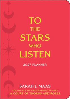 Court of Thorns and Roses 2027 Monthly/Weekly Planner