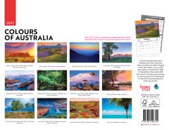 Alternative view of Colours of Australia 2027 Landscape Calendar