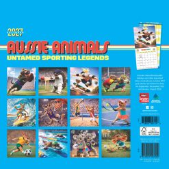 Alternative view of Aussie Animals 2027 Square Wall Calendar