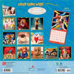 Alternative view of Avanti Dogs Gone Wild 2027 Square Wall Calendar