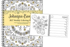 Johanna Basford 2027 Weekly Coloring Planner Diary